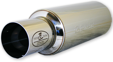 REINHARD CANNONBALL MUFFLER STAINLESS EXHAUST FOR TOYOTA MARK II JZX110 NA 1JZ-FSE RH-1042