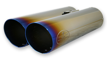 REINHARD DUAL MUFFLER SEMI TITANIUM EXHAUST FOR NISSAN SILVIA R S13 TURBO CA18DET RH-2231TI