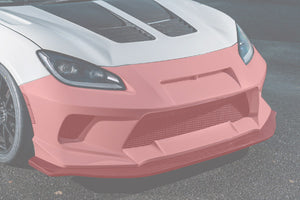 AXELL FRONT BUMPER FRP FOR TOYOTA GR86 ZD8 AXELL-00001