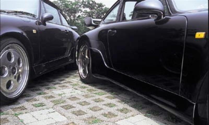 GRUPPEM SIDE SKIRT For PORSCHE 911 (964) CARRERA SSGF-964C