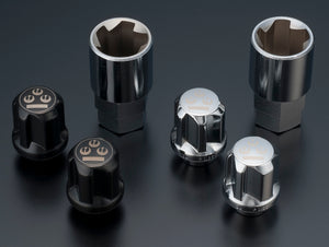 RS WATANABE LOCK NUT BLACK M12 P1.5 RS-WATANABE-00028