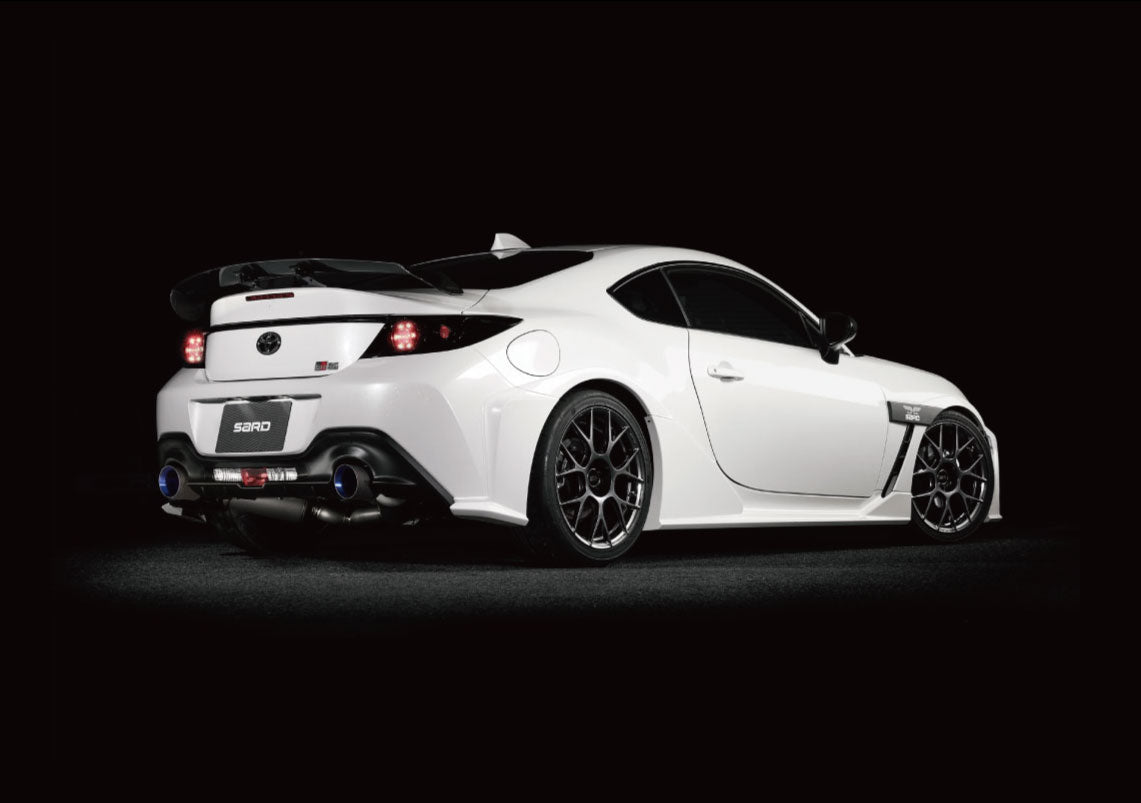 SARD LSR WING CARBON PLAIN WEAVE LOW STAY FOR TOYOTA GR86 ZN8