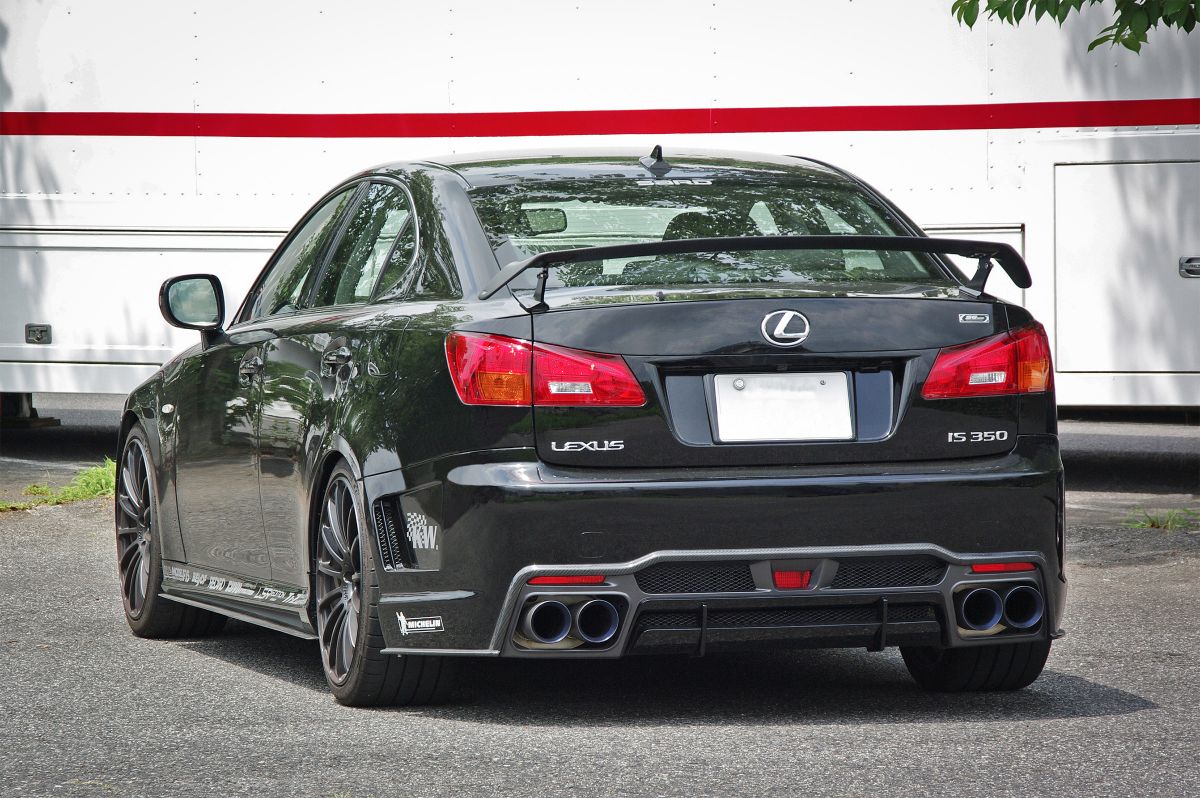 SARD LSR WING PLAIN CARBON FOR LEXUS IS-F IS350 F SPORTS 81044