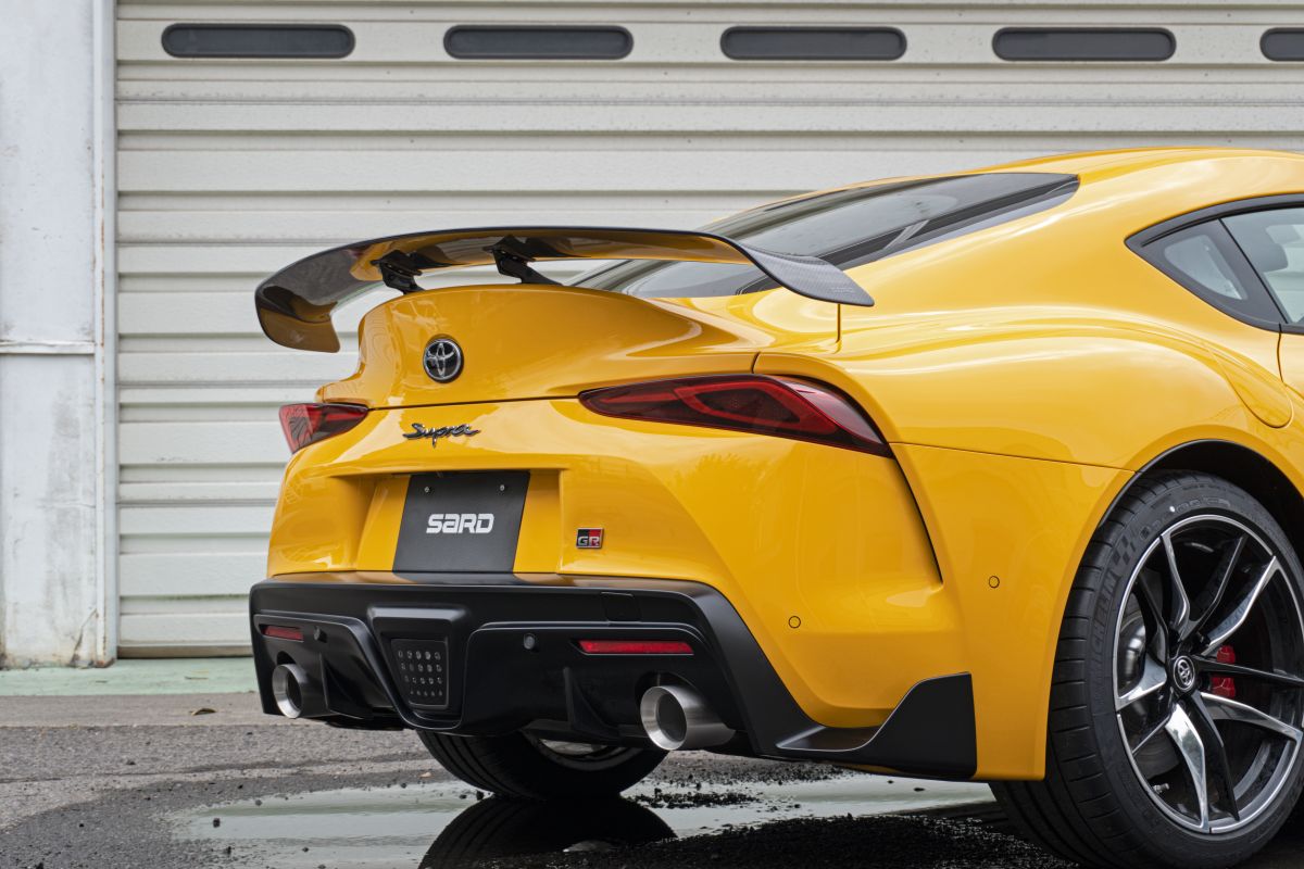 専用ページ　160l×2 SARD LSR WING TWILL CARBON FOR TOYOTA GR SUPRA RZ SZ-R SZ DB22
