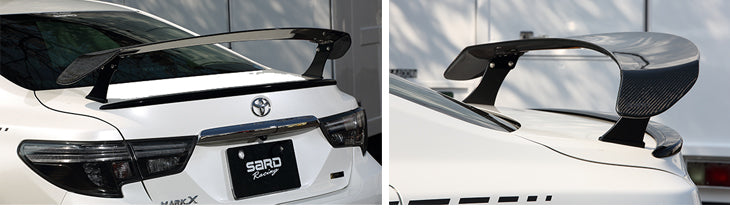 SARD LSR WING PLAIN CARBON MID TYPE FOR  81039