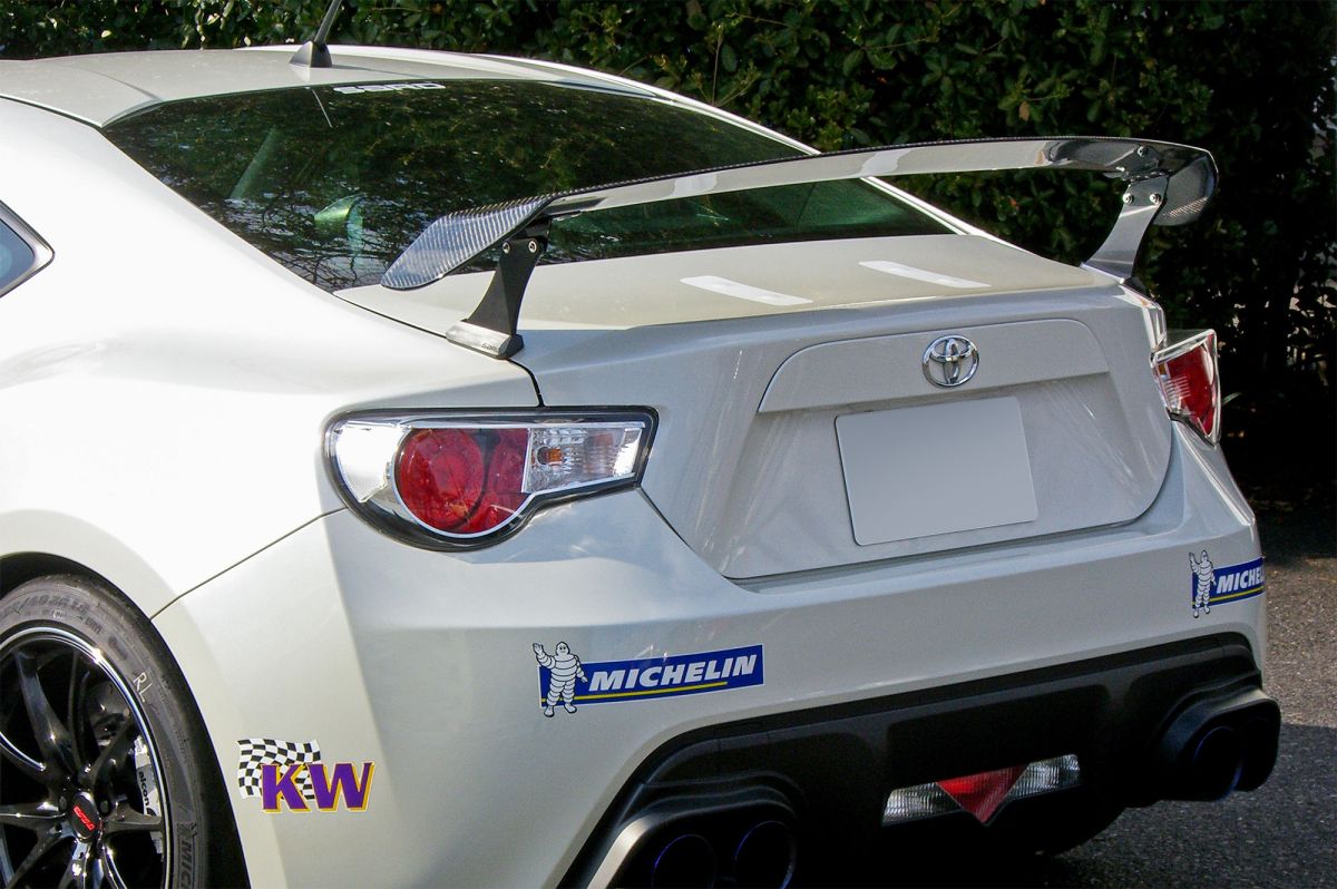 SARD LSR WING TWILL CARBON TYPE L FOR TOYOTA 86 ZN6 SUBARU BRZ ZC6 81063