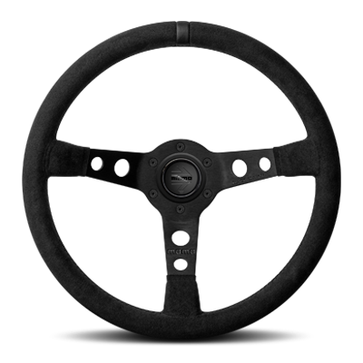 MOMO MOD.07 BLACK EDITION STEERING WHEEL FOR  M-40