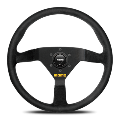 MOMO MOD.78 BLACK SUEDE 350MM STEERING WHEEL M-45