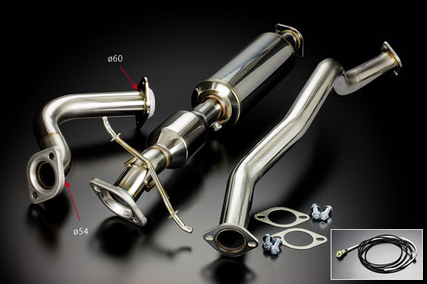 TODA RACING 60mm Center Pipe Circuit Catalyzer  For SWIFT SPORT ZC31S M16A 18000-ZC3-10F