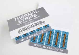 DIXCEL BRAKE TEMPERATURE INDICATOR STICKER CTS-F10 [Compatibility List in Desc.]