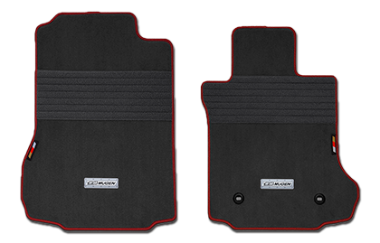 MUGEN Sports Mat Black-Red  For S660 JW5 08P15-XNA-K0S0-BK