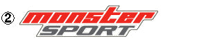 MONSTER SPORT NEW MONSTER SPORTS STICKER 330 × 75 [DESIGN PART 320 × 69] FOR  896112-0000M