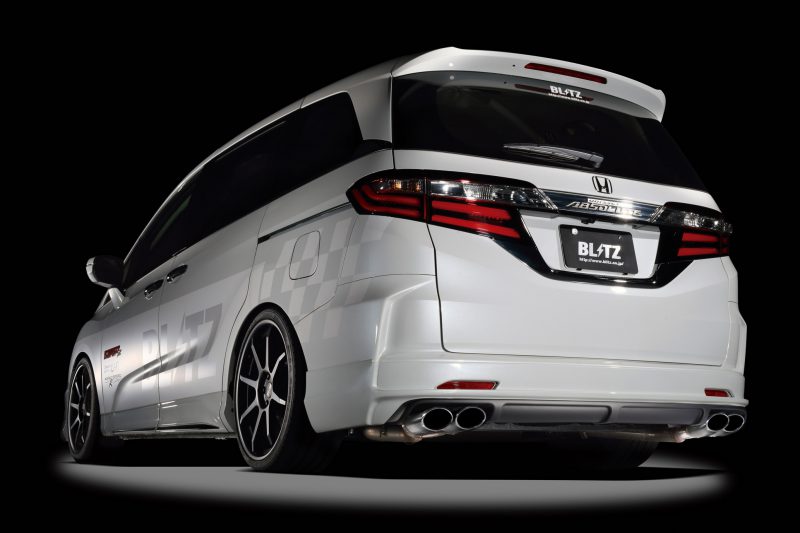 BLITZ ブリッツ マフラー NUR-SPEC VS Quad ホンダ オデッセイ(2013〜 RC1・RC2 RC1) BLITZ NUR-SPEC VS QUAD EXHAUST For HONDA ODYSSEY RC1 K24W 62512