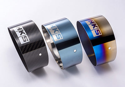 HKS HI-POWER SPEC-L II TAIL TIP COVER Φ94 L=118 CARBON B 34002-AK012