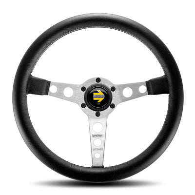 MOMO PROTOTIPO SILVER STEERING WHEEL P-2