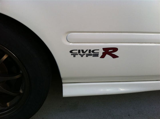 Genuine Honda Civic Type R Side Sticker for Civic Type R FD2 EK9 75773-S03-Z00ZA