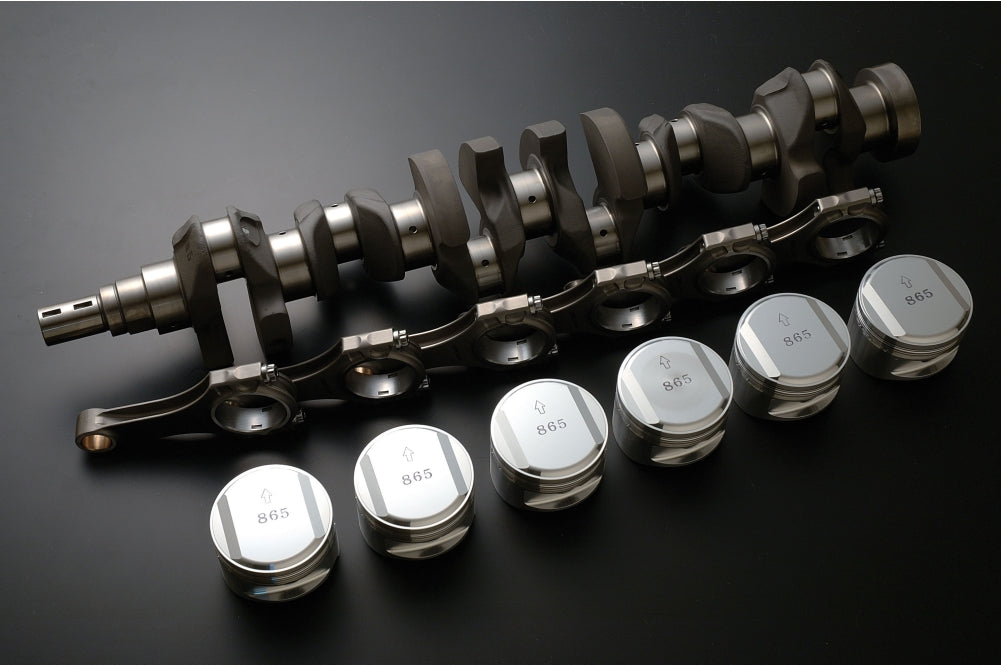 TOMEI 2.8L STROKER KIT 86.5 V RECESSED W Bearings  For NISSAN BNR32 BCNR33 BNR34 RB26 RB25 250013