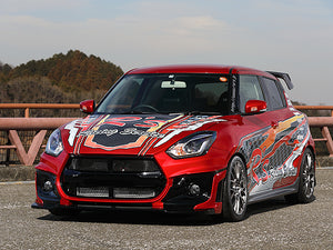 R'S RACING SERVICE HIGH PERFORMANCE AERO BUMPER REAR FOR SUZUKI SWIFT SPORTS ZC33S B33-101