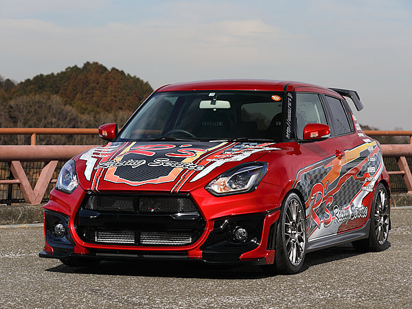 R'S RACING SERVICE HIGH PERFORMANCE AERO REAR WING ALL FRP FOR SUZUKI SWIFT SPORTS ZC33S B33-102F