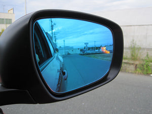 R'S RACING SERVICE WIDE BLUE DOOR MIRROR FOR SUZUKI SWIFT SPORTS ZC33S ZC83S B33-208A