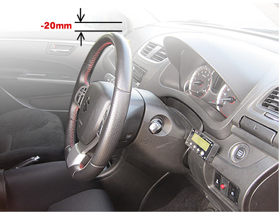 R'S RACING SERVICE STEERING LOW POSITION SPACER FOR SUZUKI SWIFT SPORTS ZC33S ZC13S RST B33-204