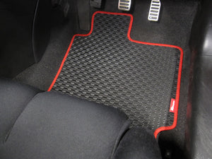 R'S RACING SERVICE RACING FLOOR MAT RUBBER TYPE RED ZC33S FRONT 2 PIECE SET FOR SUZUKI SWIFT SPORTS ZC33S ZC13S AP-115R33F-CVT