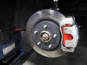 R'S RACING SERVICE SLIT ROTOR FRONT (LEFT AND RIGHT SET) FOR SUZUKI SWIFT SPORTS ZC33S S33-202