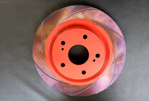 R'S RACING SERVICE SUPER COOLING 3D SLIT ROTOR FRONT (LEFT AND RIGHT SET) FOR SUZUKI SWIFT SPORTS ZC33S S33-207