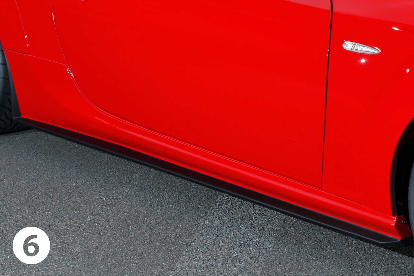 MAX ORIDO SIDE STEP SILVER  For TOYOTA FT86 ZN6 FA20 AKE-021-D6S-MB