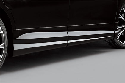 MUGEN SIDE GARNISH premium sparkle Black Pearl  For STEPWGN RP1 RP2 RP3 RP4 75300-XNB-K0S0-KP