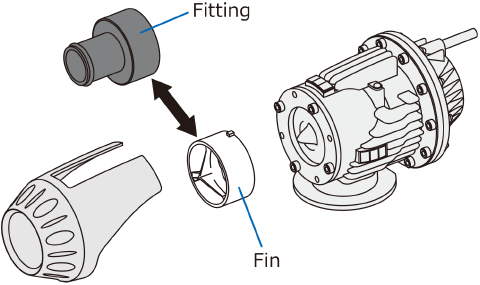 HKS SUPER SQV RETURN NIPPLE Ï_19  For MULTIPLE FITTING  71002-AK003