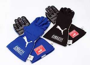 ENDLESS PUMA RACING GLOVES BLUE L FOR  GSP-PRG-BL-L