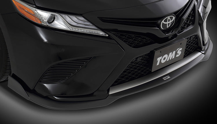 TOMS FRONT DIFFUSER FLAT BLACK  For TOYOTA CAMRY WS AXVH70  51410-TAV70-F