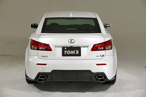 TOMS REAR HALF SPOILER CARBON BLACK FOR LEXUS IS-F USE20 52159-TUE21