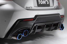 TOMS REAR BUMPER DIFFUSER SONIC SILVER 1J2  FOR  RC-F USC10  52159-TUC10-S