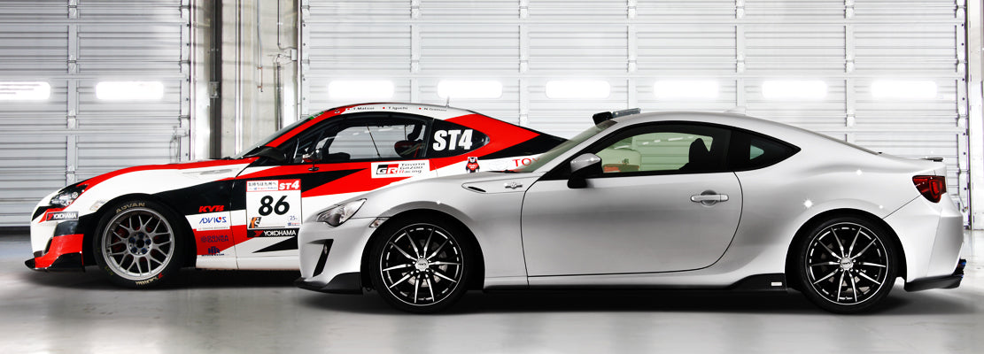 TOMS REAR UNDER SPOILER SPORT AZURAITOBURU FOR  86 ZN6  52159-TZN66-E2