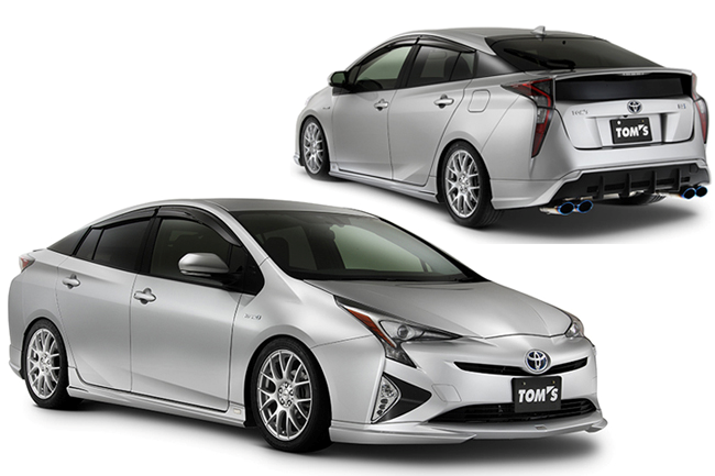 TOMS FRONT SPOILER UNPAINTED FOR  PRIUS ZVW5#  52110-TZW50-Z