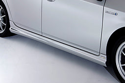 TOMS SIDE STEP WHITE PEARL <070> FOR  PRIUS ZVW30  51082-TZW30-W