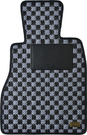 KARO SISAL Floor Mats Sliver/Black  For TOYOTA FT86 3090