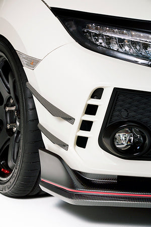 VARIS ARISING-I CANARD CARBON FOR HONDA CIVIC TYPE R FK8 VAHO-017