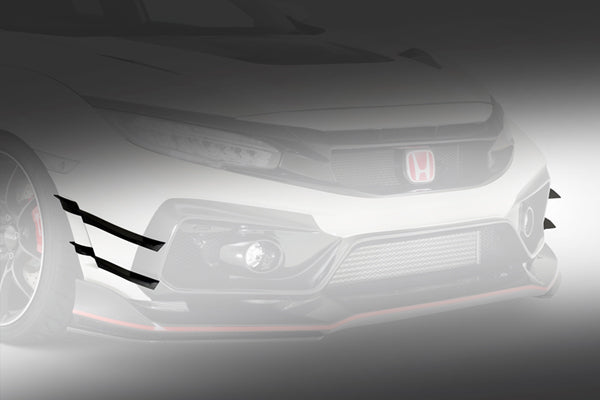 VARIS ARISING-II DOUBLE CANARD CARBON FOR HONDA CIVIC TYPE R FK8 VAHO-021