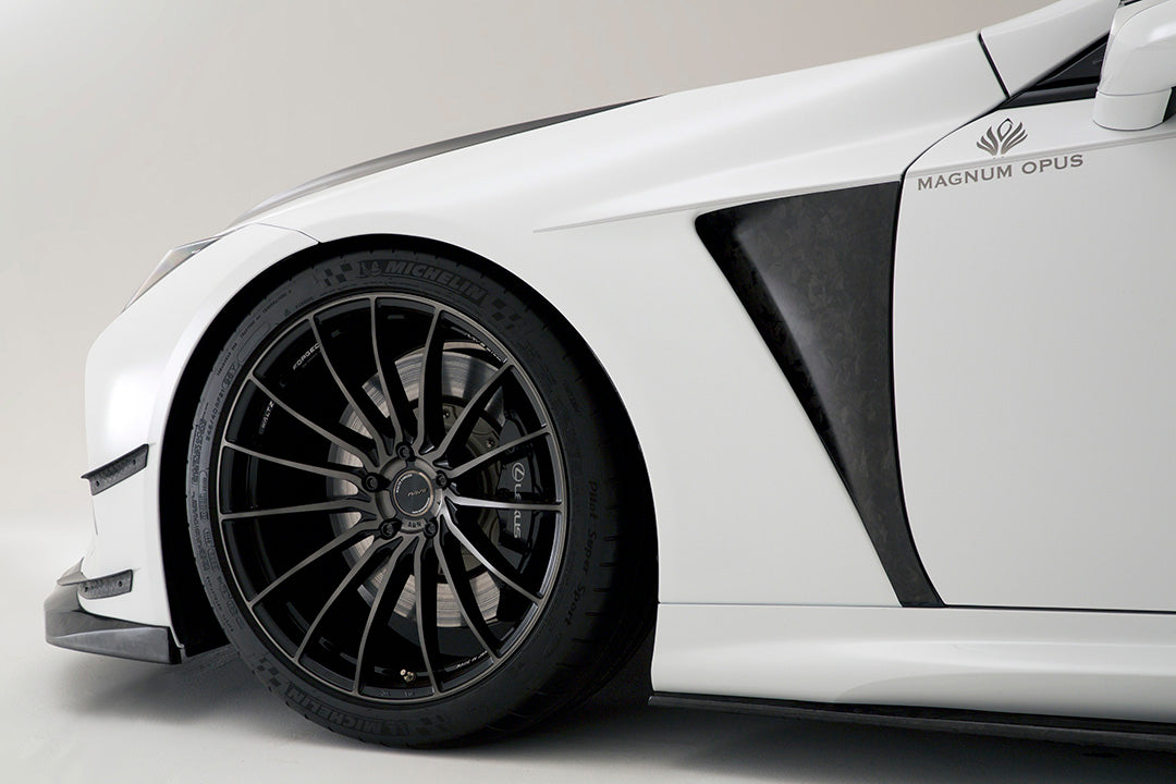 VARIS MAGNUM OPUS FRONT FENDER CARBON FOR LEXUS LC USC10 VALE-011C