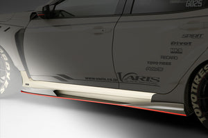 VARIS WIDE BODY KIT SIDE SKIRT AND BIG UNDERBOARD LR 4PCS FRP CARBON FOR HONDA CIVIC TYPE R FK8 VAHO-037