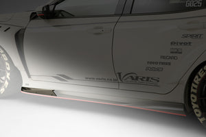 VARIS WIDE BODY KIT SIDE AIR SHLOUD LR 2PCS CARBON FOR HONDA CIVIC TYPE R FK8 VAHO-039