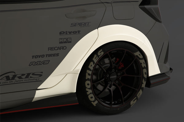 VARIS WIDE BODY KIT REAR WIDE FENDER LR 8PCS FRP FOR HONDA CIVIC TYPE R FK8 VAHO-040