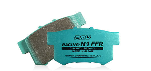 PROJECT MU RACING RACING-N1 FFR REAR BRAKE PADS WITHOUT SENSOR FOR ROVER 600 618 620 623 R389-RACING-N1-FFR