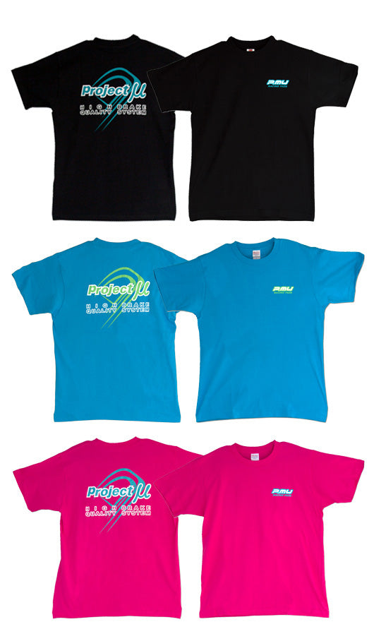 PROJECT MU ORIGINAL T-SHIRT PINK S FOR  PMURT-S-P