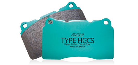 PROJECT MU STREET SPORTS TYPE HC-CS FRONT BRAKE PADS WITHOUT SENSOR FOR AUDI S4 BASE MODEL Z711-TYPE-HC-CS