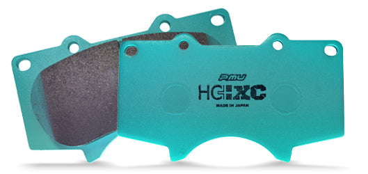 PROJECT MU STREET SPORTS HC+XC FRONT BRAKE PADS FOR MITSUBISHI D:5 CV1W F519-HC+XC - Black Hawk Japan