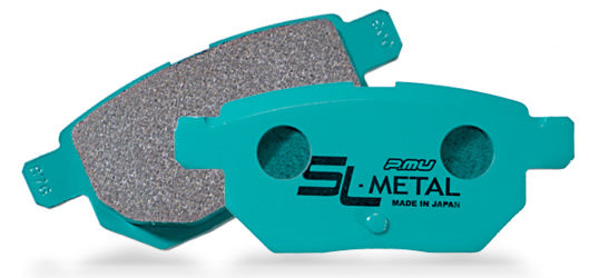 PROJECT MU DRIFT GYMKHANA SL-METAL REAR BRAKE PADS WITHOUT SENSOR FOR FIAT SPIDER ABARTH 124 SPIDER R456-SL-METAL